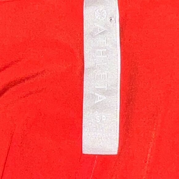 NWOT Athleta Womens Vermillion Calistoga Wrap Midi Dress Womens S - Picture 10 of 10